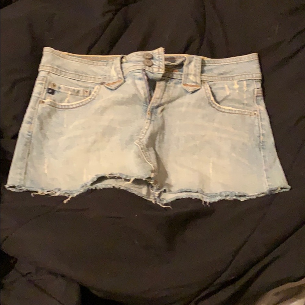 Denim Mini Skirt